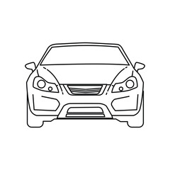 Car icon vector, traveling car icon, Auto Car 