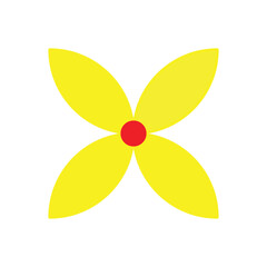 abstract flower vector