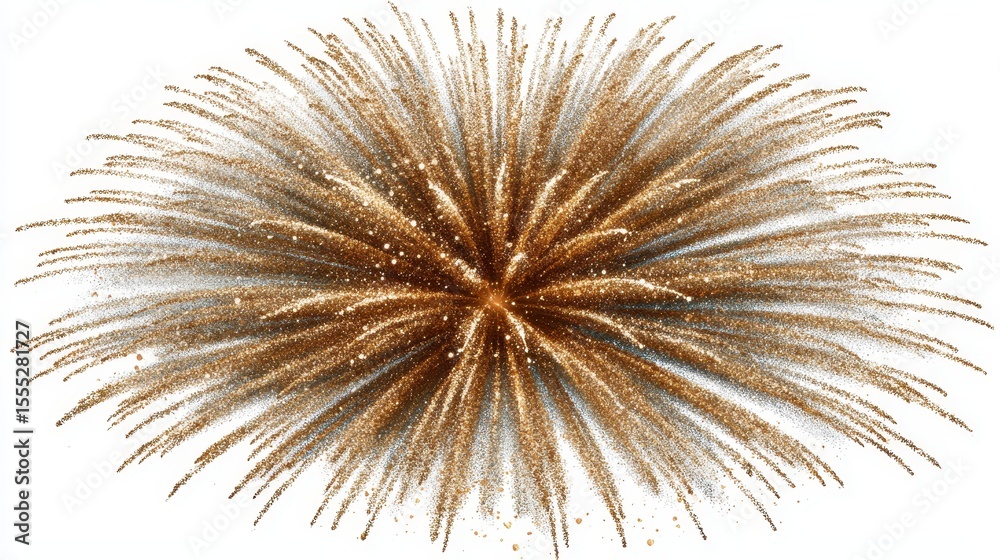 Poster abstract visualization of data points connected by lines on a dark background