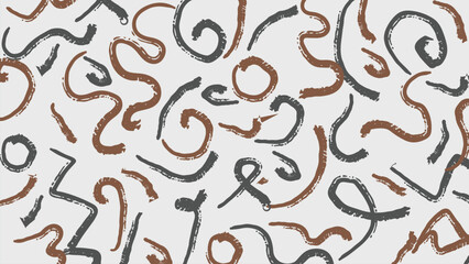 White scribble abstract background