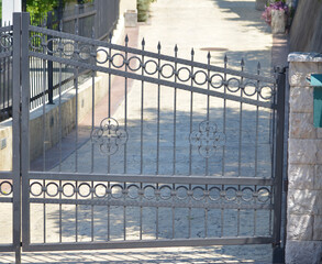 metal fence