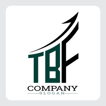 TBF Company Logo Design Growth vector, TBF Upward Arrow Business Success Logo vector, TBF Corporate Branding Logo , TBF logo design, TBF simple and modern logo, TBF business finance logo design, etc.