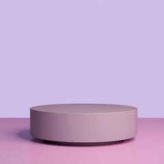 Minimalist Blank Podium for Product Display Design