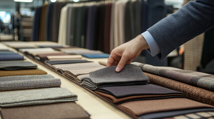 Touch boards and fabrics: Refine tactile sense and comparison. 