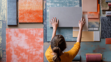 Touch boards and fabrics: Refine tactile sense and comparison. 