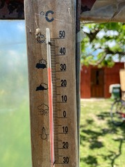 Termometr duża temperatura