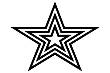 Obraz premium Shiny silver Star of David symbol on a black background, a bright design element for holiday decoration