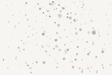 Abstract art background of colored droplets