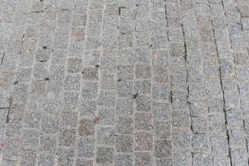 grey paving slabs, urban pattern