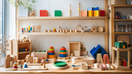 DIY Ideas: Many Montessori toys can be handmade with common household materials.