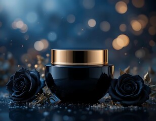 Skin care cream container