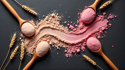 Natural Beauty Powders for Healthy Skin Glowing Complexion