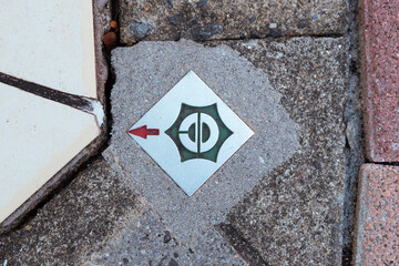 Japanese Geodetic Survey Markers (Control Points)