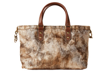 Stylish and Contemporary Handbag with Unique Textured Design and Elegant Leather Handles Perfect for Fashionable Women&rsquo;s Accessories