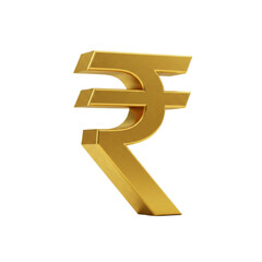 golden indian rupppe sign PNG, indian ruppe sign on white background, golden ₹ symbol, rupee sign isolated, Indian currency symbol