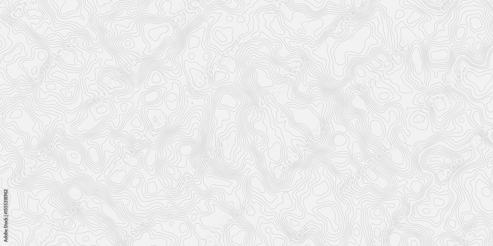 Aufkleber Abstract topographic map Intricate Line Patterns in light gray with thin contour lines and subtle shading effects.