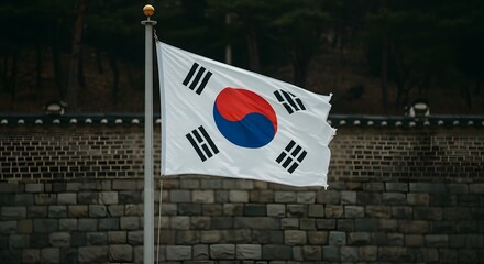 South Korea Constitution Day (Jeheonjeol) – Celebrating July 17 with the South Korean Flag Symbolizing National Pride, History, and Democratic Values