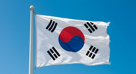 South Korea Constitution Day (Jeheonjeol) – Celebrating July 17 with the South Korean Flag Symbolizing National Pride, History, and Democratic Values