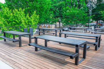 Benches invite strangers to sit, stay, and connect, Atlanta, Georgia, United States of America