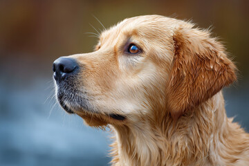 Obraz premium Header Image Dog Golden Retriever Pet - Golden retriever dog