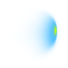 Ethereal Light Orb: Soft Glowing Sphere on Transparent Backdrop, Dreamy Design Element for Digital Art and Creative Projects, Isolated Luminescent Aura