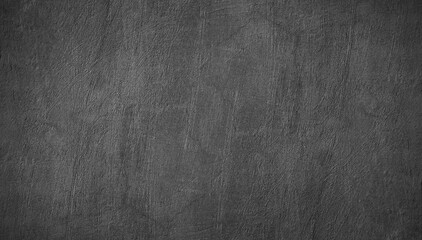 Black white dark gray concrete wall surface texture. Grunge background. Close-up. Simple minimal. Blank empty. Template. Design.