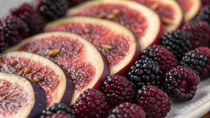 fresh figs on the market