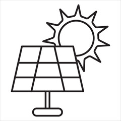 Ecology icon outline vector