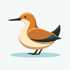 Obraz premium vector illustration of a duck