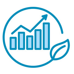 Green Loop  Icon Element For Design	