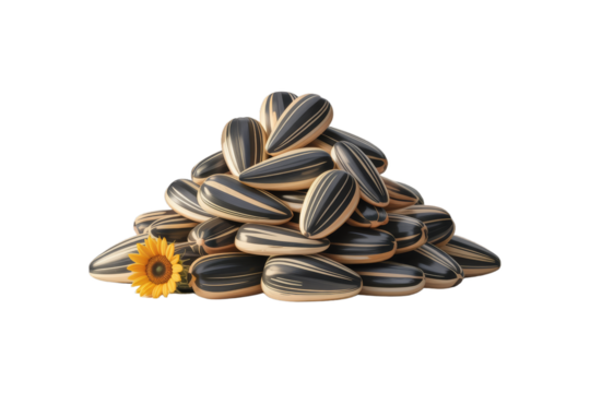 High-Quality Sunflower Seeds Nature's Nutritious Snack, Roasted and Ready to Enjoy transparent image 