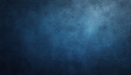 Deep blue abstract vintage background design. Fabric cloth canvas texture with color gradient, ombre effect. Rough grainy matte surface with subtle shimmer. Perfect for web design posters.