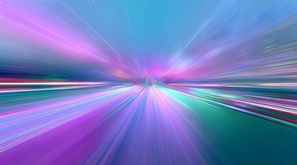 Abstract Color Motion Creates Captivating Visual Experience