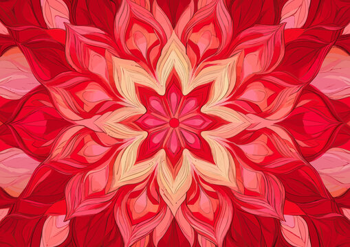 This seamless Aztec ornament boasts an abstract background complemented by a striking pattern of reflective mosaic and geometric lines