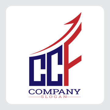 CCF logo design, CCF Company Logo Design Growth vector, CCF Upward Arrow Business Success Logo vector, CCF Corporate Branding Logo , CCF simple and modern logo, CCF business finance logo design, etc.