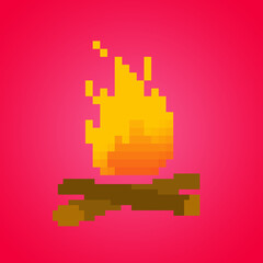campfire illustration
