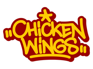 Vector graffiti tag illustration of the words 