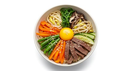 Delicious Korean Bibimbap A Vibrant and Healthy Meal