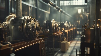 Magnificent Vintage Factory Machinery: A Glimpse into Industrial Heritage and Technological Prowess