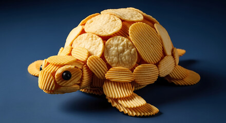 Creative Snack Turtle A Fun Food Art Project Using Crackers