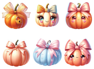 pink Pumpkin Garden Halloween