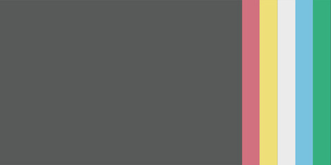 Disability pride flag. Color stripes representing a form of impairment