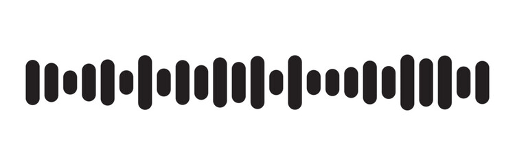 Long waveform bar for streaming audio visual