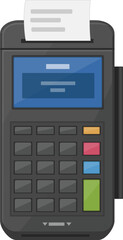 결제 단말기 일러스트