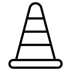 Cone in vector illustration