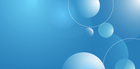 Abstract geometric background gradient soft light blue bokeh for Graphic Business background.  Dynamic shapes composition. suitable for background, wallpaper, home screen, theme.  Vector illustration.