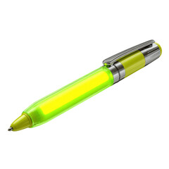 Bright Yellow Marker Pen for Creative Projects