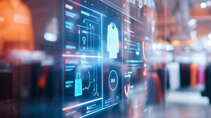 Futuristic Retail Display: Smart Shopping Experience - Powered by Adobe