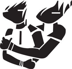 business man with laptop