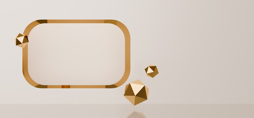 Abstract Diamond Shapes Accent Minimalist Background Texture